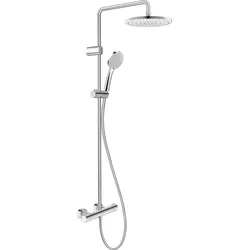 Duravit Shower Systems Duschsystem 1000, Minusflow, 2 Verbraucher, TH4282008010, Farbe: Chrom