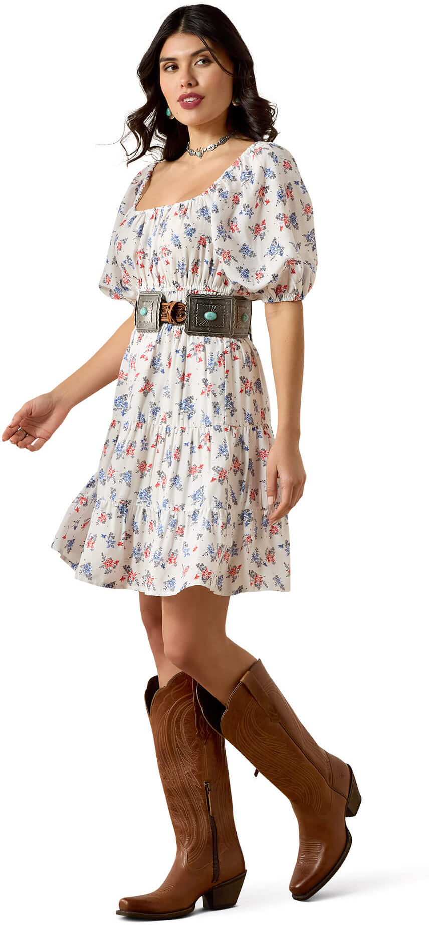 Women's Juliet Dress in Floral Print, Size: XL by Ariat