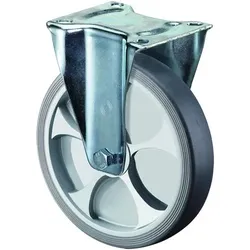 BS Rollen Bockrolle thermoplastisch Rollenlager Rad-Ø 125 mm 120 kg - L410.B44.126