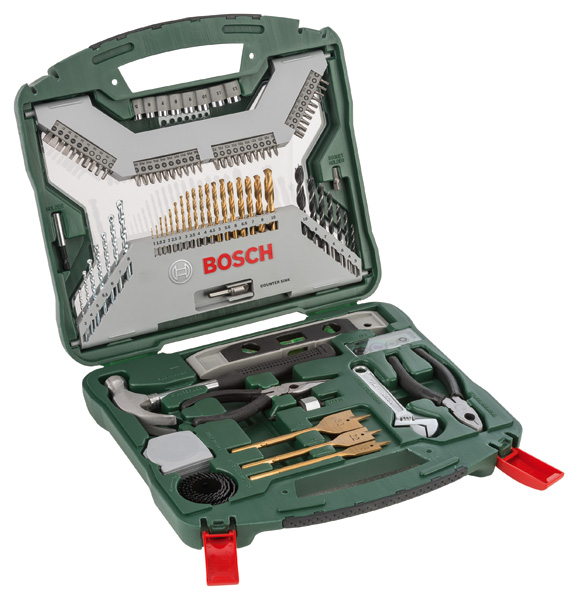 Bosch X-Line TiN-beschichtetes Set, 103‑tlg. 2607019331