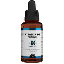 Vitamin D3 1000 i. E. pro Tropfen Klean LABS