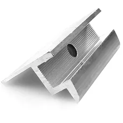 40mm Endklemme Aluminium für Solarmodule mit 40mm Rahmenstärke