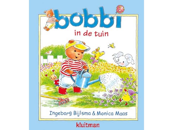 Bobbi in de tuin