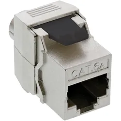 INLINE Keystone RJ45 Buchse, SNAP-In, Cat,6a, Schraubverschluss