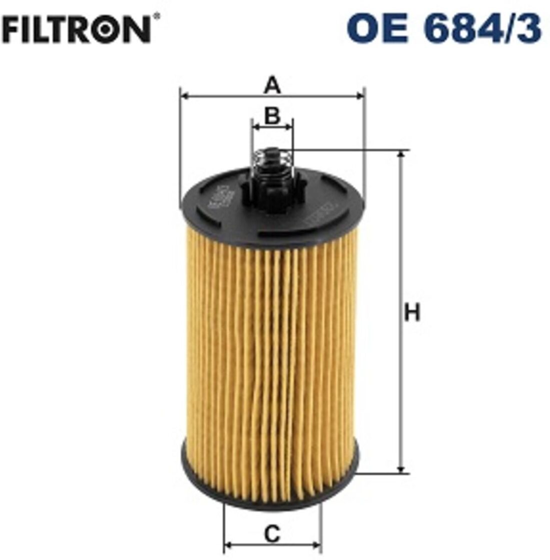 Öljynsuodatin Filtron Oe 684/3