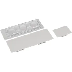 Hager FZ427R Verschlussplatte, univers, rechts, seitlich, für Schrank IP44 / IP54