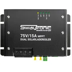 Swaytronic, Laderegler, Dual Solarladeregler 75/15