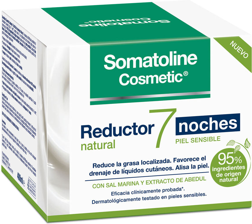 Somatoline Cosmetic Reductor Natural 7 Noches piel sensible 400 ml