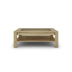 by Living Couchtisch  Ralph , holzfarben , Maße (cm): B: 110 H: 43