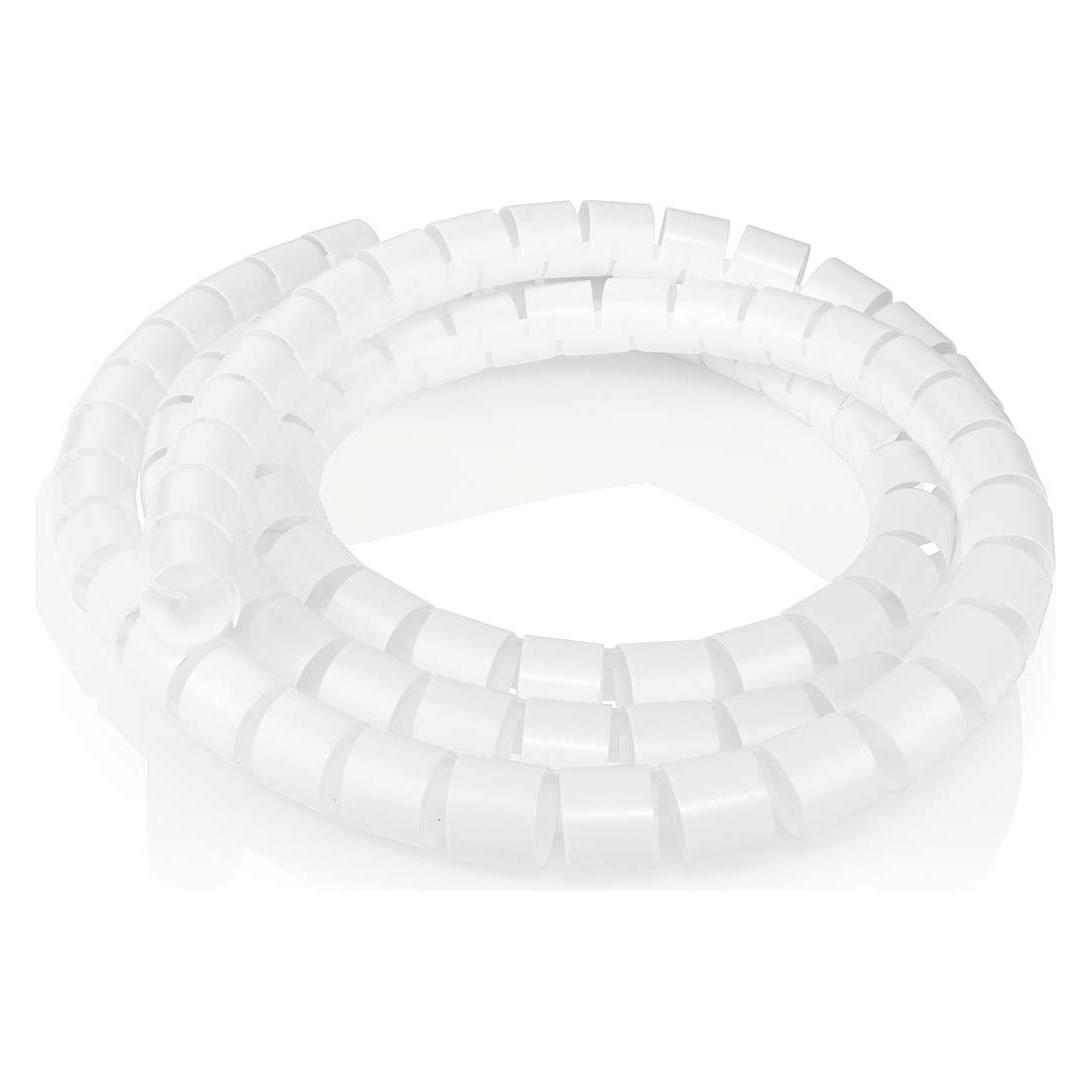 Nedis Kabelmanagement Hülse 2.00 m 1 Stück max. Kabeldicke: 28 mm PE Weiss (200 cm) (CMSW2328WT200)