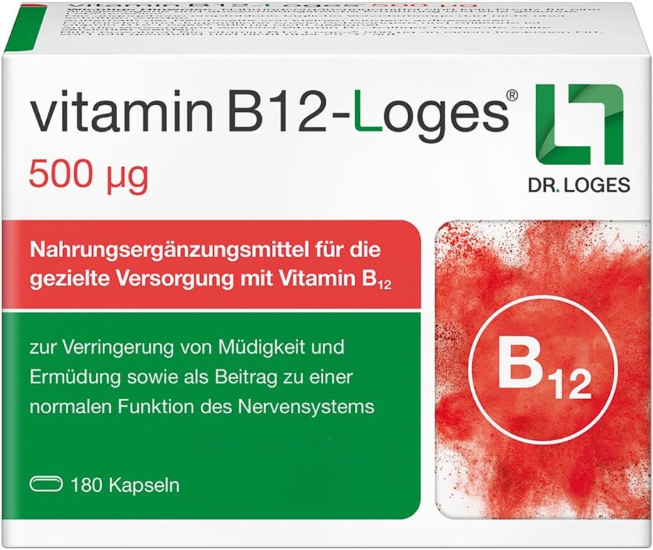 Vitamin B12-Loges 500 µg Kapseln