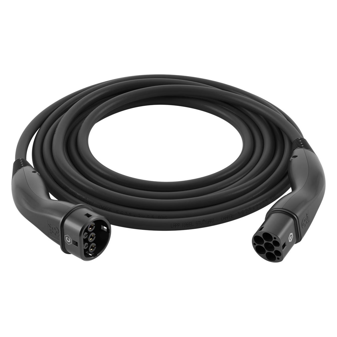 Lapp Mobility EV-TYP2 Ladekabel glatt 1-phasig (Typ 2, 7.40 kW, 32 A, 5 m) (61780)