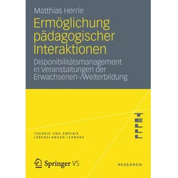 Ermöglichung pädagogischer Interaktionen, Fachbücher von Matthias Herrle