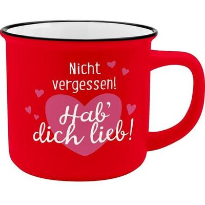 Tasse 'Hab dich lieb'