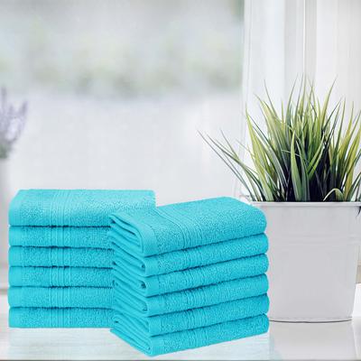 Eco-Friendly Sustainable Cotton Washcloth by Superior (Set of 12)