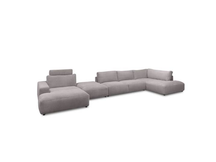 Musterring Lucia Wohnlandschaft Cord mit Zwischenhocker - Cord g