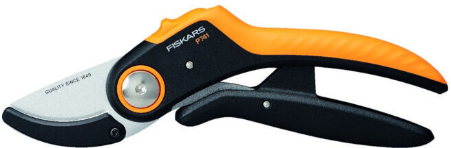 Fiskars Plus PowerLever Cisaille de jardin à enclume (P741) (1057171)