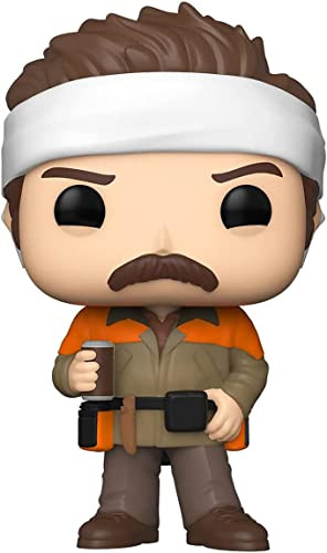 Funko POP TV Parks and Rec Hunter Ron met Chase