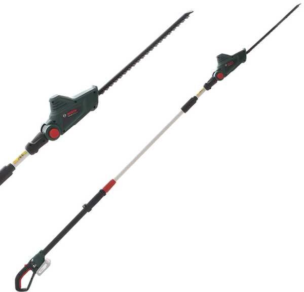 Bosch UniversalHedgePole 18 - Taille-haie sur perche de rallonge télescopique électrique - SANS BATTERIE NI CHARGEUR