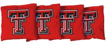 Skip's Garage Texas Tech Red Raiders Red Cornhole Bags