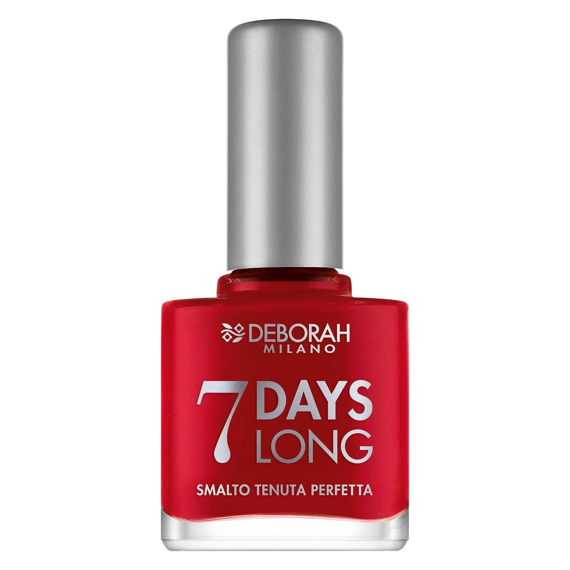 Deborah Milano 7 Days Long Lack No.876 (Iconic Red, Farblack) (007068)