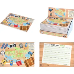 Spielblock STADT LAND URLAUB (BHT 29.50x21x.50 cm) - BHT 29.50x21x.50 cm