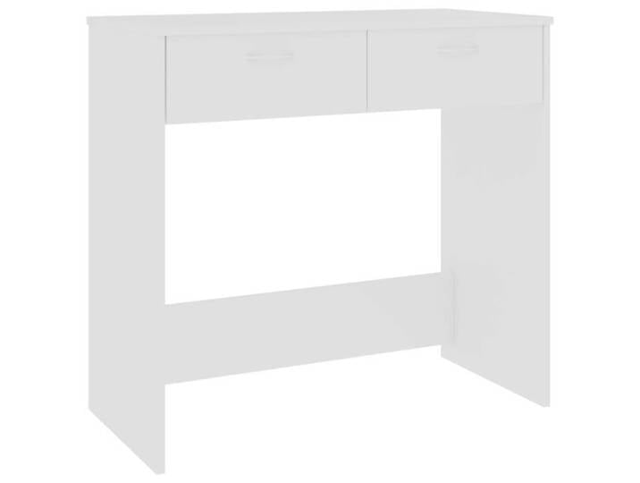Bureau - SALUTUYA - BD20797 - Bois d'ingénierie - 80x40x75 cm - 2 tiroirs