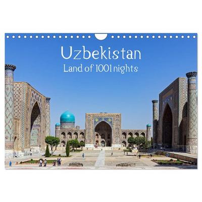 Uzbekistan Land of 1001 nights (Wall Calendar 2026 DIN A4 landscape), CALVENDO 12 Month Wall Calendar