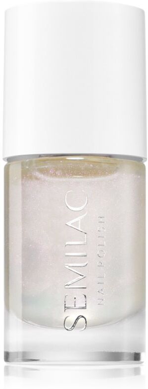 Semilac Color & Top nail polish shade Pink Glow 7 ml