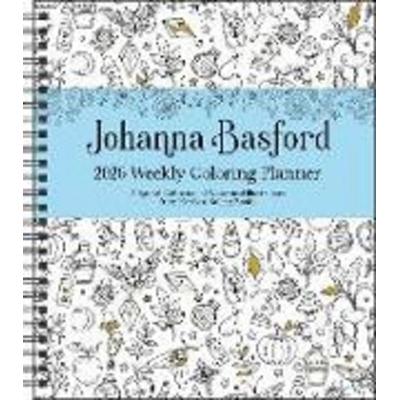 Johanna Basford 12-Month 2026 Weekly Coloring Calendar