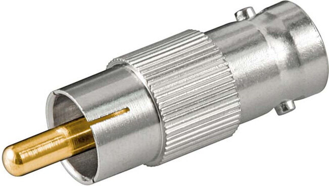 Goobay Adaptateur BNC vers prise/fiches RCA 11355 (11355)