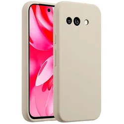 Accezz Liquid Silikoncase für das Google Pixel 9A - Stone