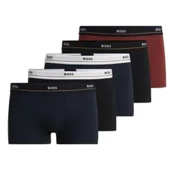 BOSS 5P Essential Trunks Mixed Baumwolle Large Herren