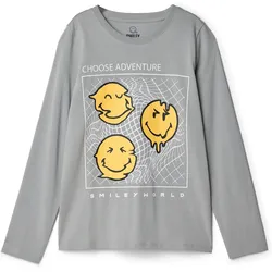 Tchibo - Kinder-Langarmshirt Smileyworld® - Kinder - Gr. 146/152 - schwarz