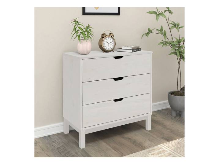 loft24 Kommode Pinea - Schubladenkommode Schrank Kompaktkommode Schrank, mit 3 Schubladen