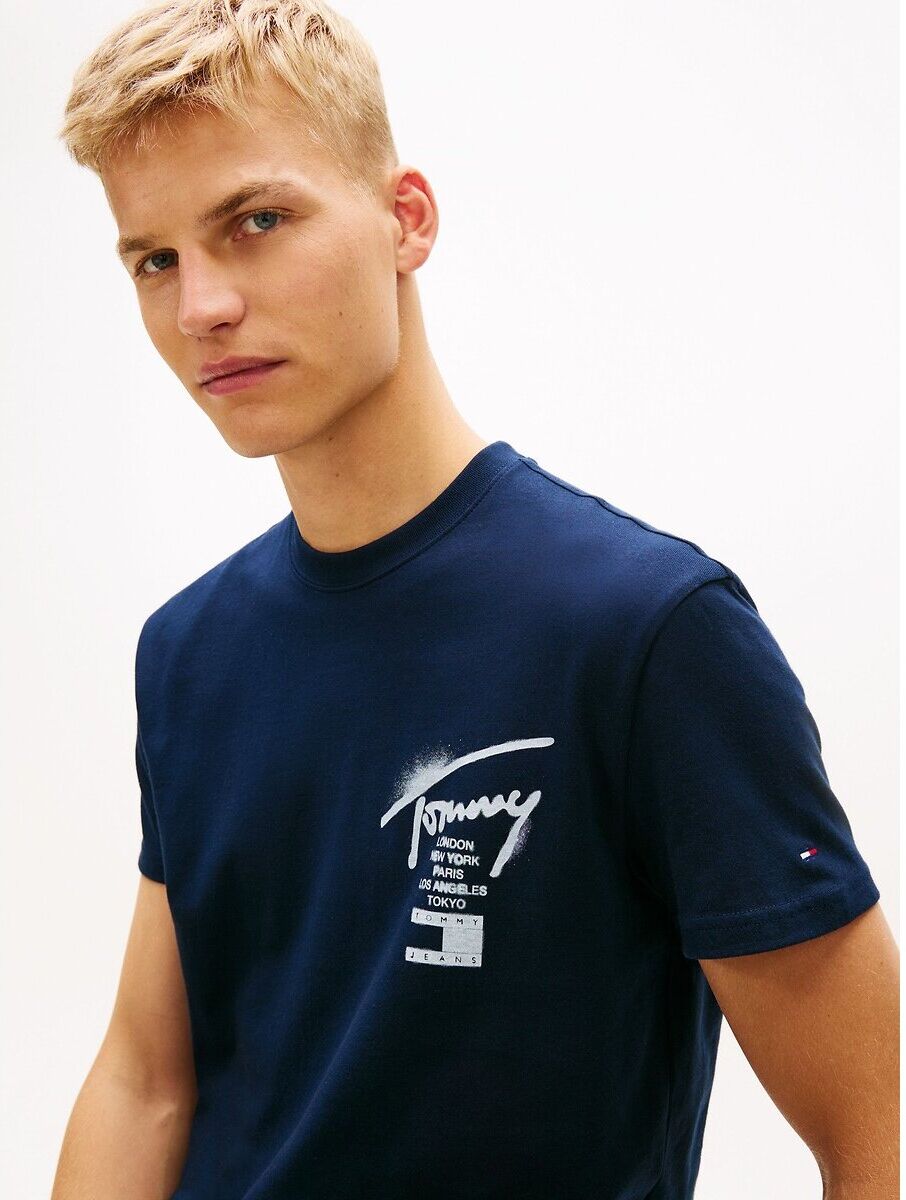 TOMMY JEANS T-shirt manches courtes Signature