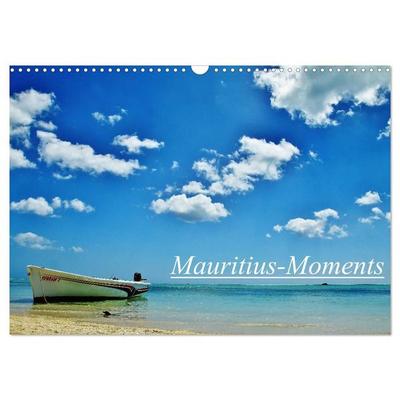 Mauritius - Moments (Wandkalender 2027 DIN A3 quer), CALVENDO Monatskalender