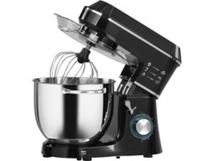 Robot pâtissier - Robot pâtissier maison - 1400 W - 7 L - 6 vitesses - Dimensions 37 x 31 x 34 cm - Poids 6 kg - Noir - EUJIGSHOP