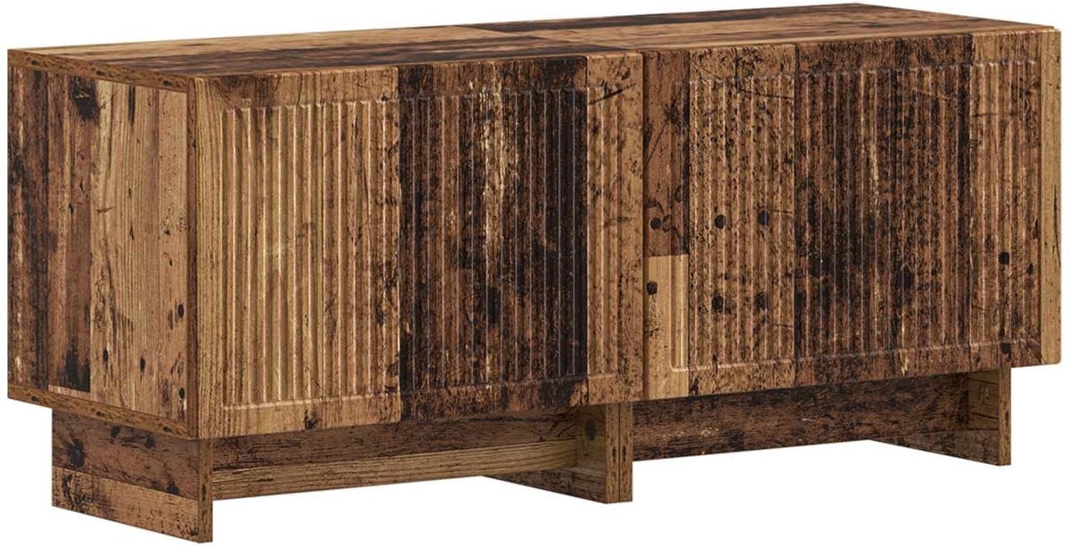 vidaXL Tv-meubel in modern design van bewerkt hout