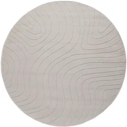 vidaXL, Teppich, Malik (Wellenform) (200 x 200 cm)