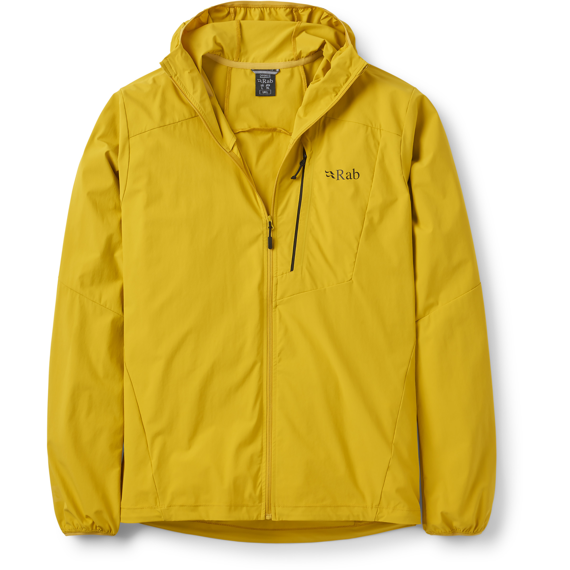 Rab Borealis Alpine Herren Softshelljacke dark pollen Größe S Trekking Schnell trocknend Wasserabweisend