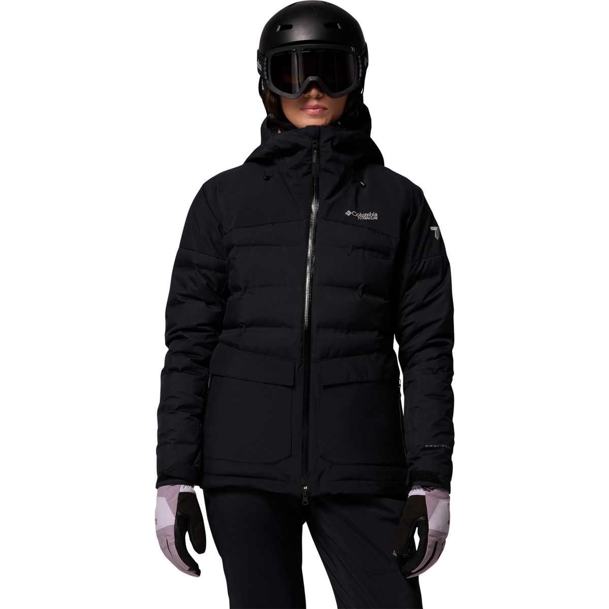 Columbia Women's Glacier Ridge Down Waterproof Ski Jacket black (010) S 213341-2133411-010-S