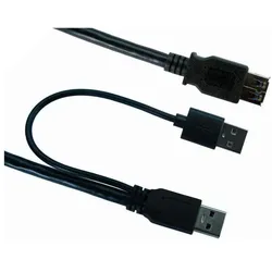 RS PRO USB-Verlängerungskabel, 10m, USB 3.0, USB 1-Port (10 m), USB Kabel