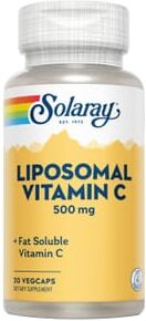 Solaray Liposomal Vitamin C 500 mg 30 VCaps