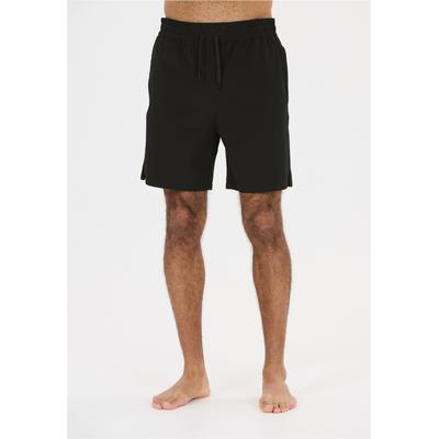 Badeshorts NOU "Caritas", Herren, Gr. S, US-Größen, schwarz, 92% Nylon, 8% Elasthan, unifarben, Badehosen Badeshorts, atmungsaktiv