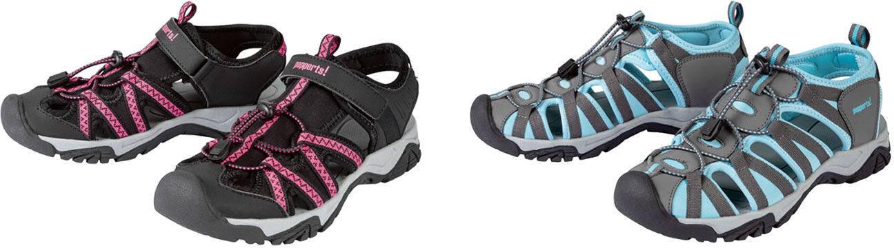 PEPPERTS!® Trekkingsandale »Outdoor« mit strapazierfähigem Obermaterial