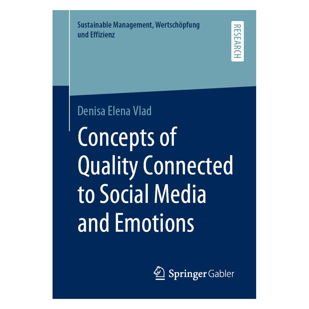 Springer Concepts of Quality Connected to Social Media and Emotions (Englisch, Softcover, Denisa Elena Vlad) (56122657)