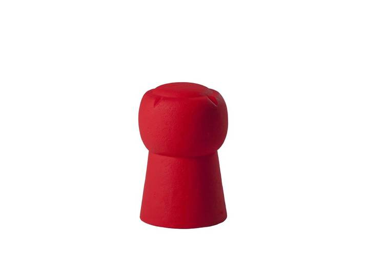 SLIDE tabouret bas pour l'extérieur CIN CIN (Rouge - Polyéthylène)