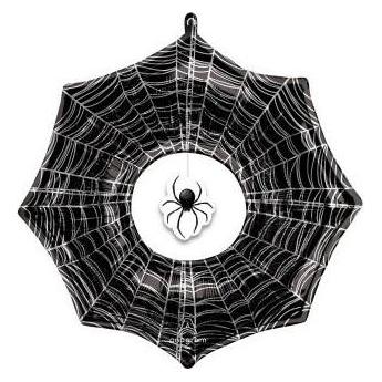 Anagram SuperShape Creepx Spinnennetz Folienballon 83x81cm (46996364)