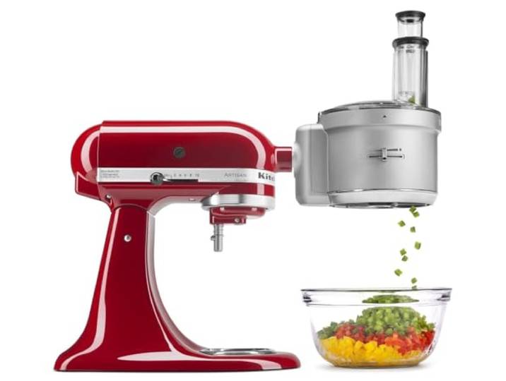 KitchenAid KSM2FPA Küchenmaschinenaufsatz, Würfelset, Silber